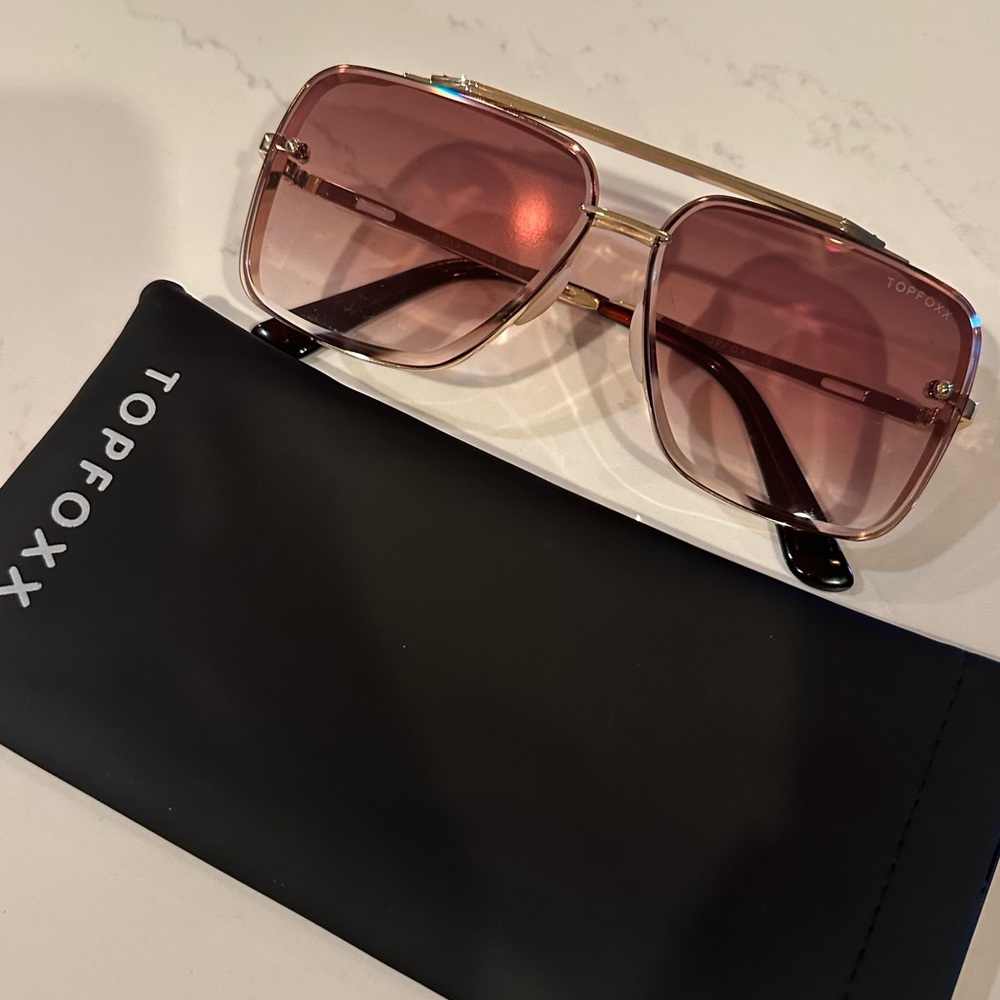 Bella Coffee Sunglasses by Topfoxx
